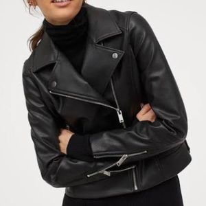 HM leather jacket